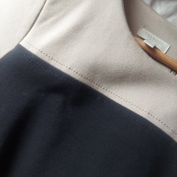Talbots Black and Tan Dress - Picture 5 of 5